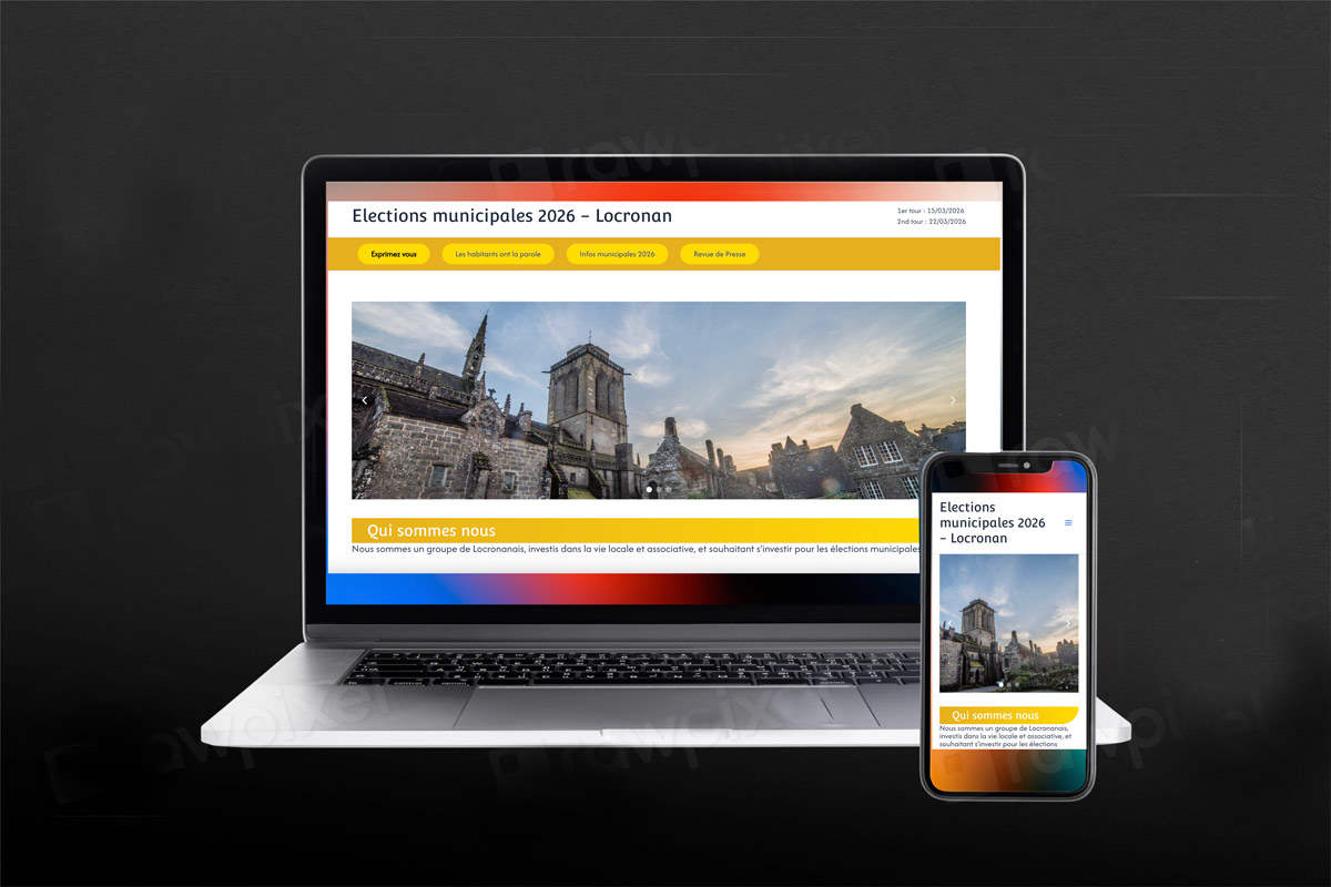 Aperçu du site Locronan2026.com